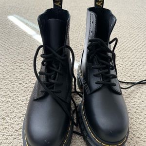 Dr. Martens Audrick Napa Leather Platform Boot